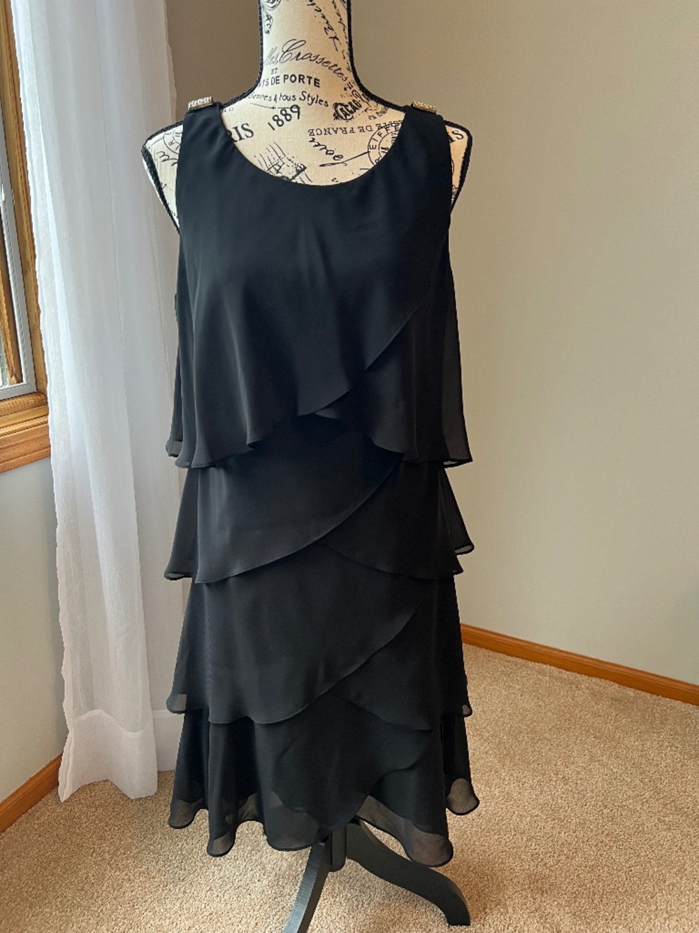 Black Evening Woman's Dress